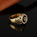 top ring fashion hip pop Head Medusa - jewelery-light