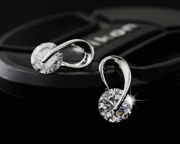 Crystal Wedding pendientes mujer - jewelery-light