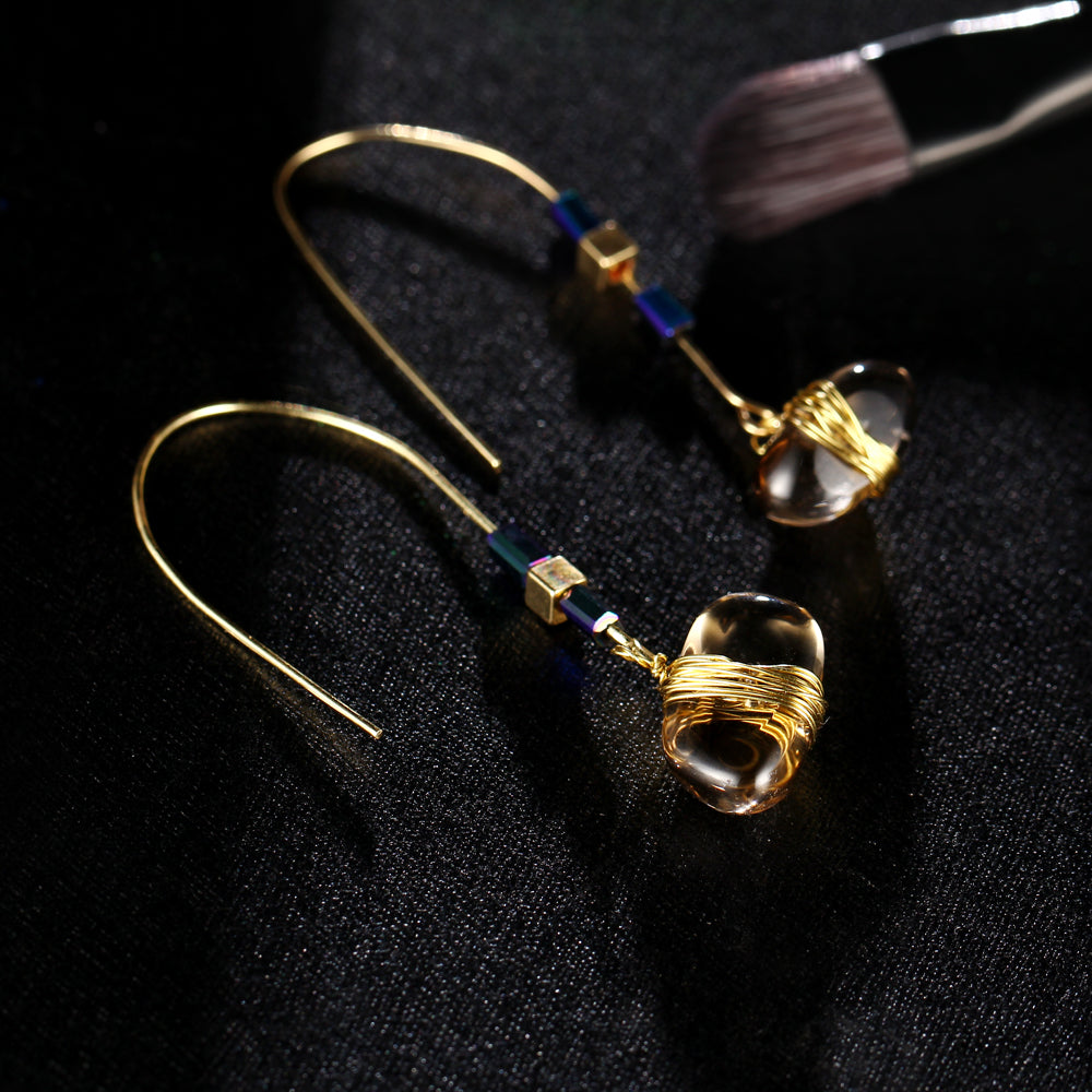 Long Earrings Pendientes De Piedras Brincos Party Jewelry - jewelery-light