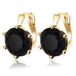 Crystal Flower Stud Earrings for Women Wedding Love Earring - jewelery-light