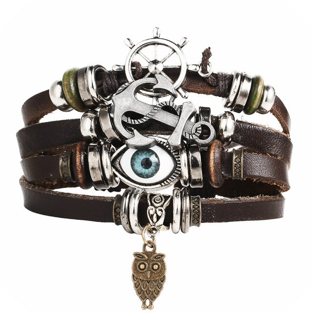 Turkish Eye Bracelets For Men Woman New Fashion - jewelery-light