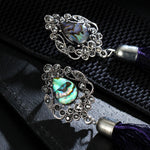 Crystal Long Tassel Drop Earrings For Women - jewelery-light