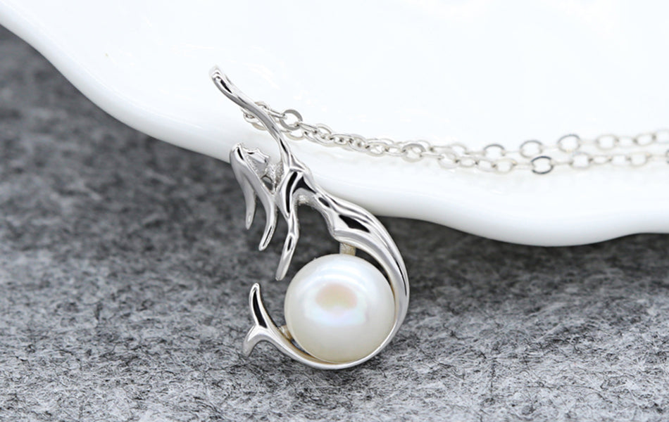 Pearls Unique Mermaid Pendants Fashion Female Jewelry - jewelery-light
