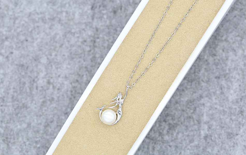 Pearls Unique Mermaid Pendants Fashion Female Jewelry - jewelery-light
