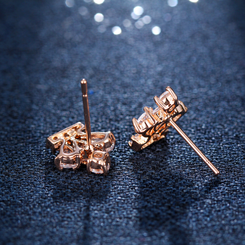 Crown Stud Earrings For Women - jewelery-light