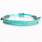 Bohemia Beads Weave Rope Friendship Bracelets For Woman Men Cotton - jewelery-light