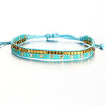 Bohemia Beads Weave Rope Friendship Bracelets For Woman Men Cotton - jewelery-light