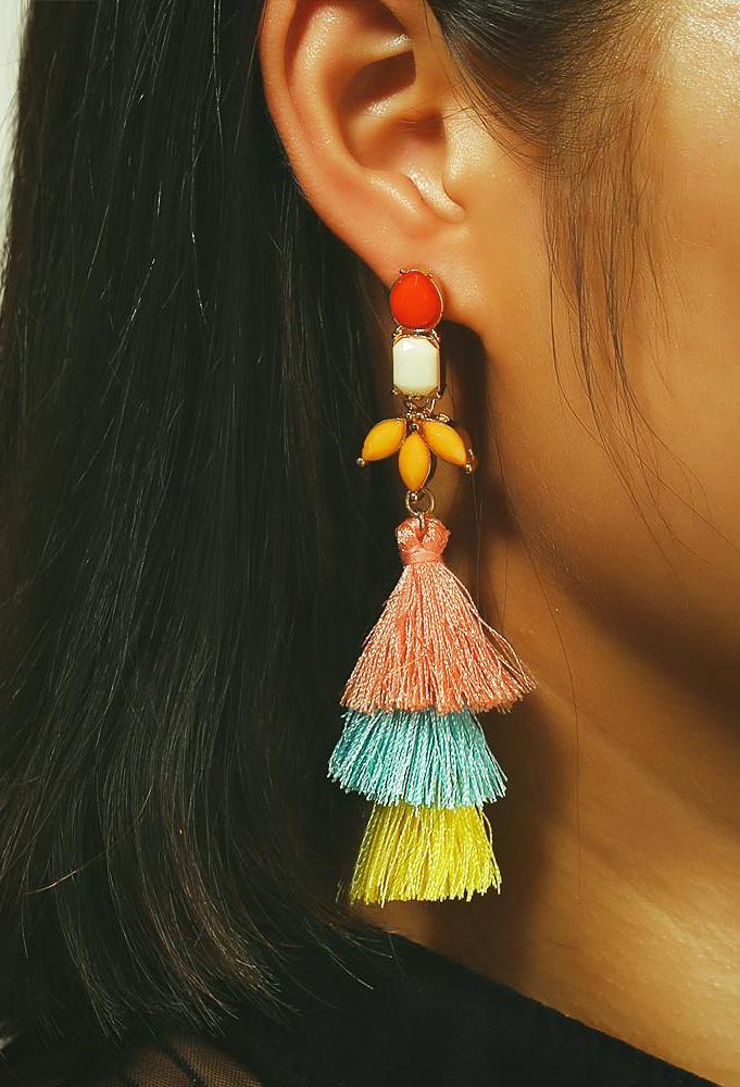 Fashion Long Tassel Earrings For Women  Jewelry 2018 - jewelery-light