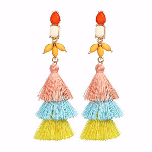 Fashion Long Tassel Earrings For Women  Jewelry 2018 - jewelery-light