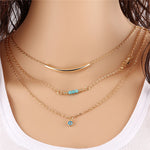 Necklaces Beads Choker Feather Pendants  for women - jewelery-light