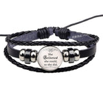 Believe In Yourself Bracelet Inspirational Quote - jewelery-light