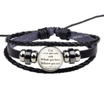 Believe In Yourself Bracelet Inspirational Quote - jewelery-light